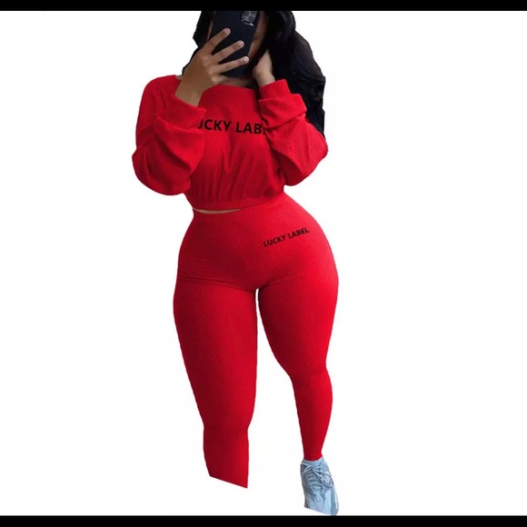 Lucky Label 2 Piece Set - Picture 3 of 5